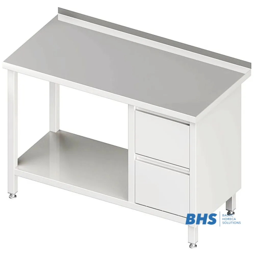 Table avec tiroirs et étagère 900 (980276090)