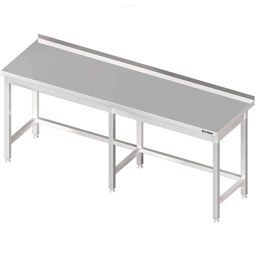 Table en acier inoxydable avec cadre et côté 2500 (980036250)