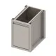 Armoire avec poubelle basculante H-660  mm (943625045F)