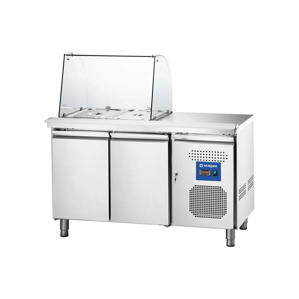 Cooling counter with showcase 8 x GN1/4 (832225)