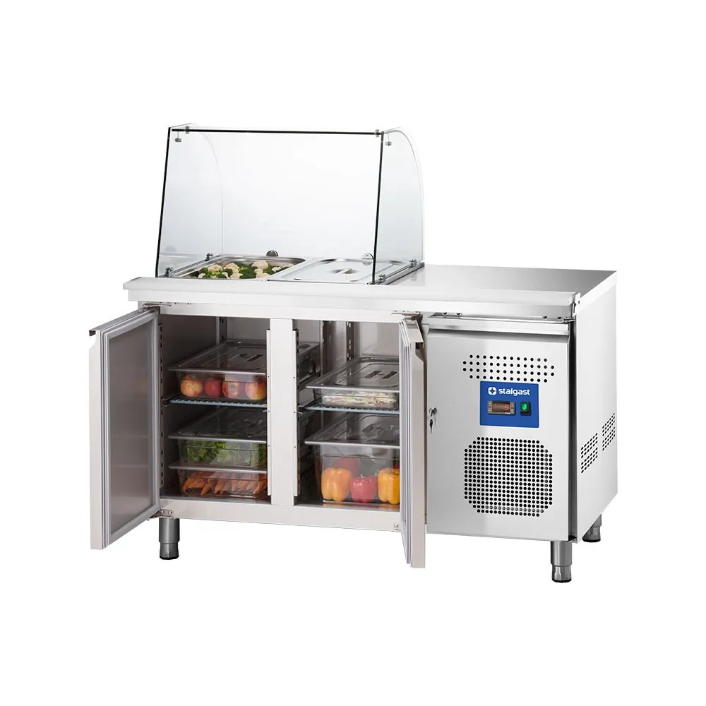 Cooling counter with showcase 8 x GN1/4 (832225)