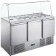 Cooling counter with showcase 16 x GN1/4 (832232)
