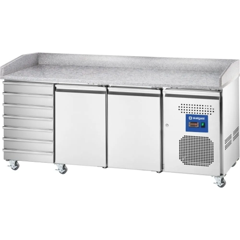 REFRIGERATED PIZZA COUNTER WITH DRAWERS 7x2 (833271)