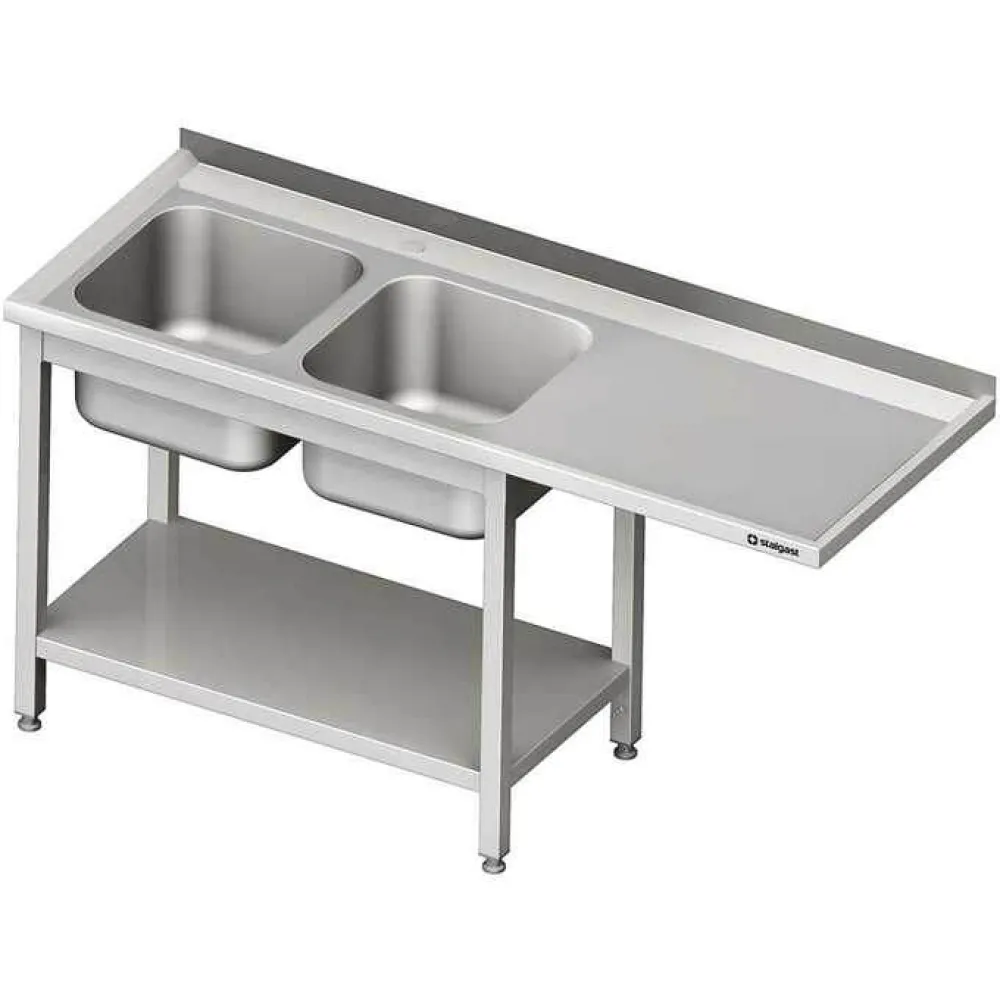 Table avec évier, self et emplacement pour frigo ou lave-vaisselle (981036160)