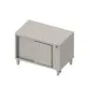 Une table avec une armoire chaleureuse avec une porte coulissante  H-810 mm (983695100K)