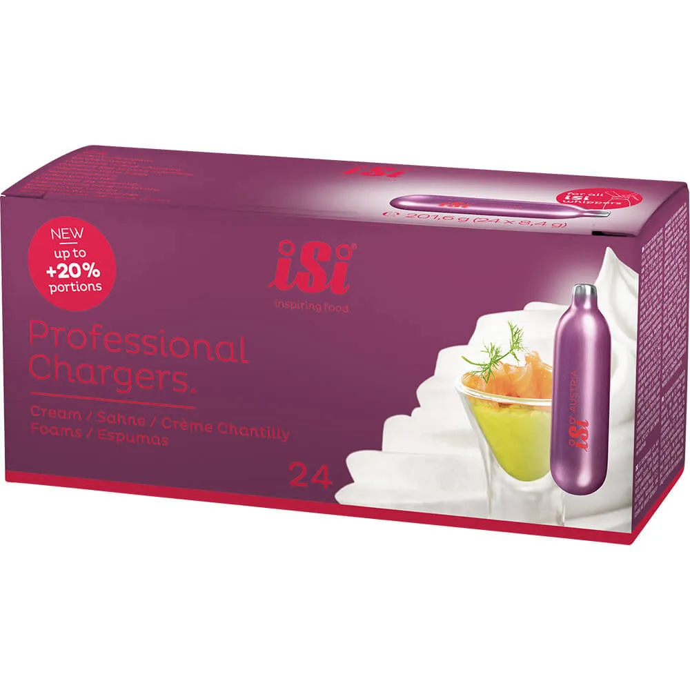 Cartouches pour siphon à crème fouettée 24 pcs. (500016)