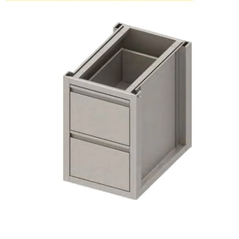 Armoire avec 2 tiroirs  H-660 mm (943605045F)