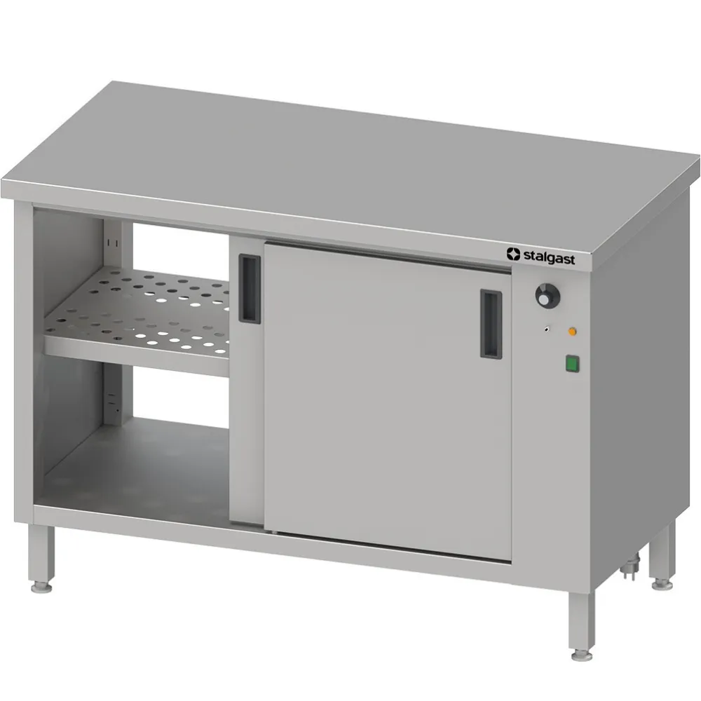 Une table avec une armoire chaleureuse avec une porte coulissante Pass-Through 1600 (982196160)