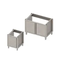 Armoire sous l'évier avec portes battantes H-810 mm
