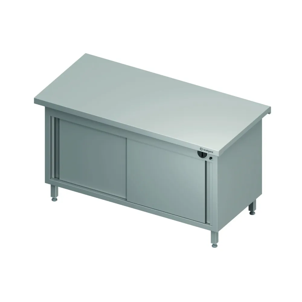 Une table avec une armoire chaleureuse avec une porte coulissante 1000 (ST230101)