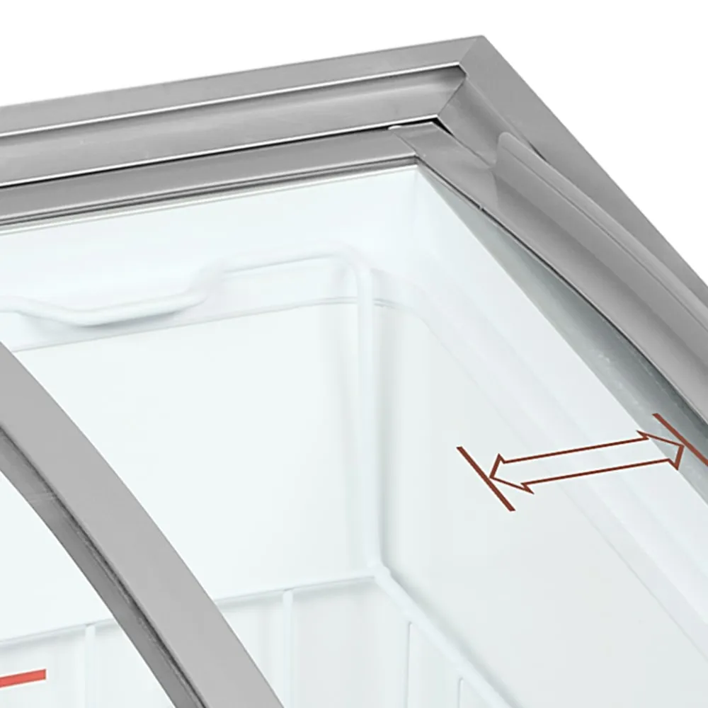 Congélateur de crème glacée 85 l (IC101SCSCEB-LED)