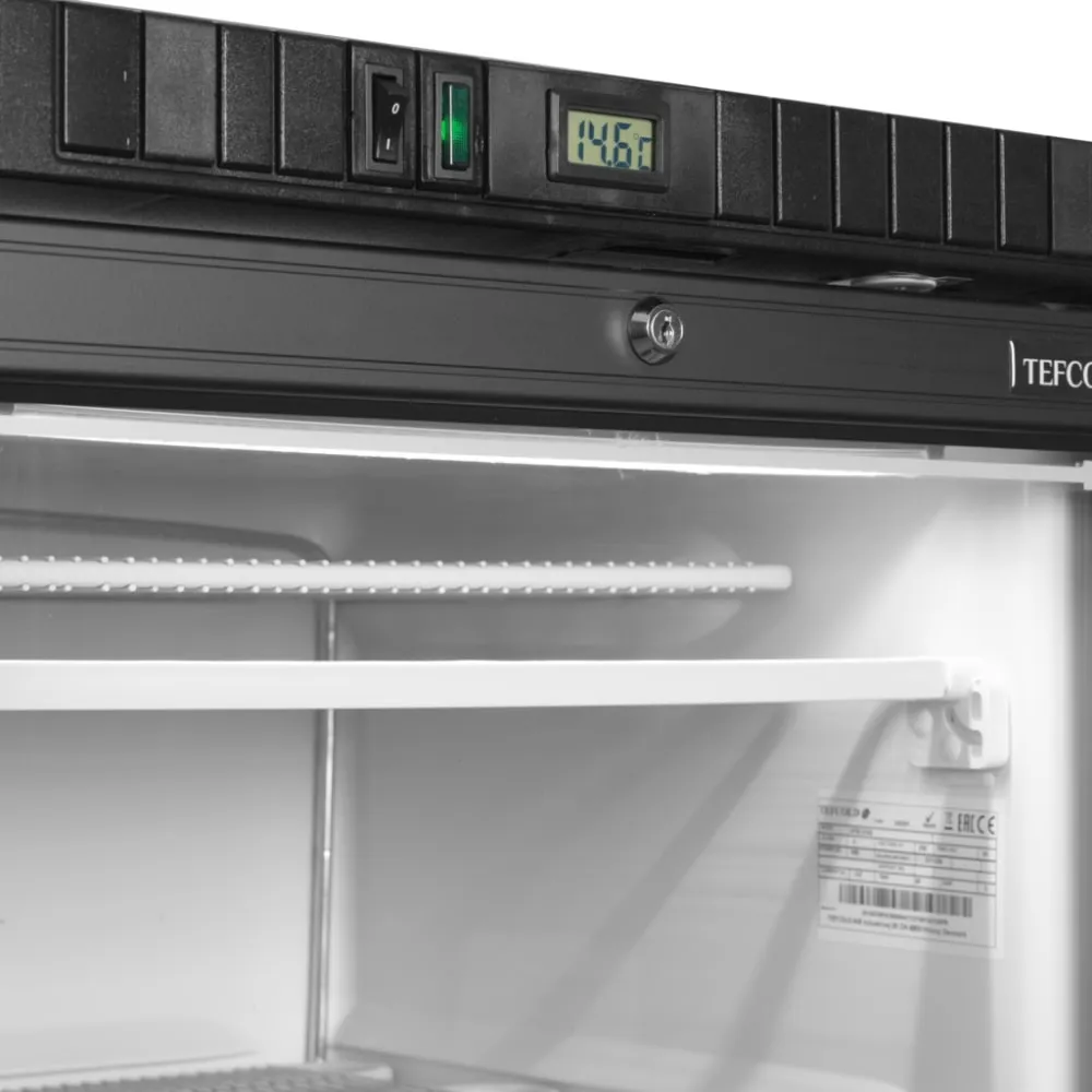 Congélateur vitrine avec porte vitrée chauffante, 270l (UFSC371G)