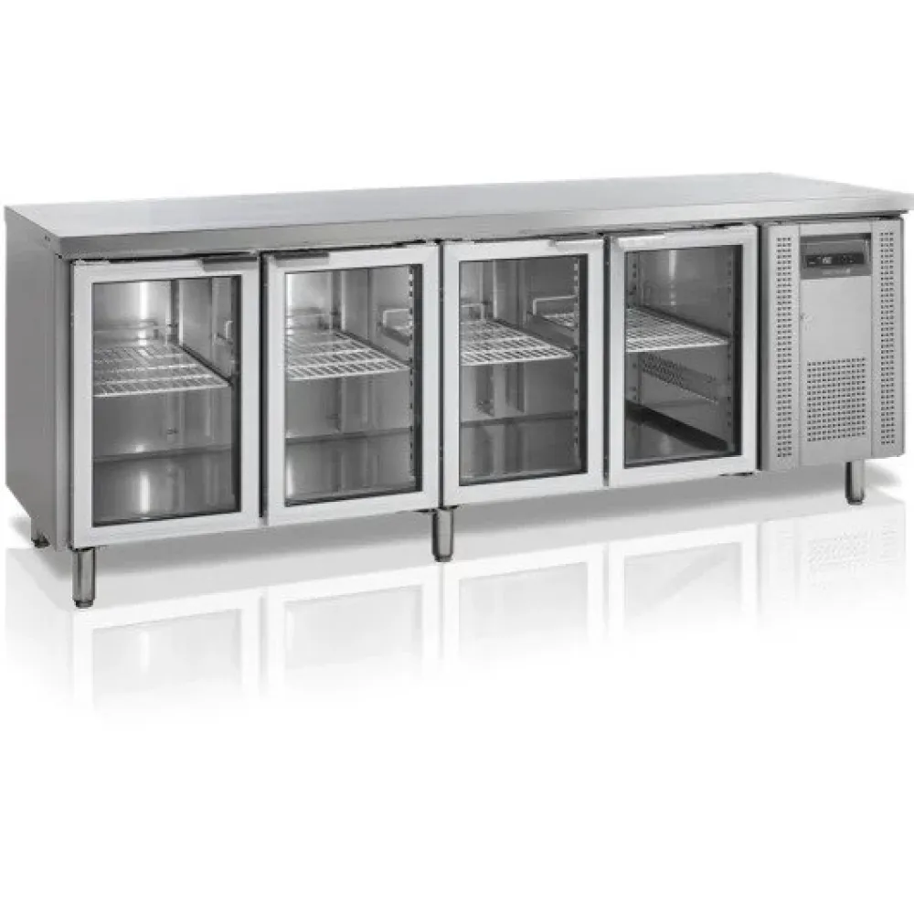 Cooling counter CK7410G with glass doors