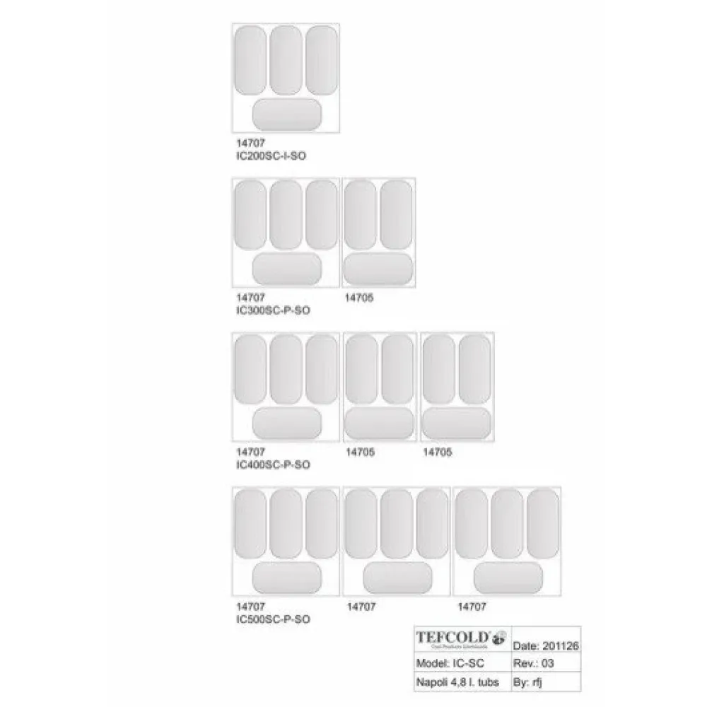 Ice cream freezer 165L (IC201SC+SO)