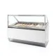 Ice cream freezer with flat glass 1.19 m² (MILLENNIUM ST20)