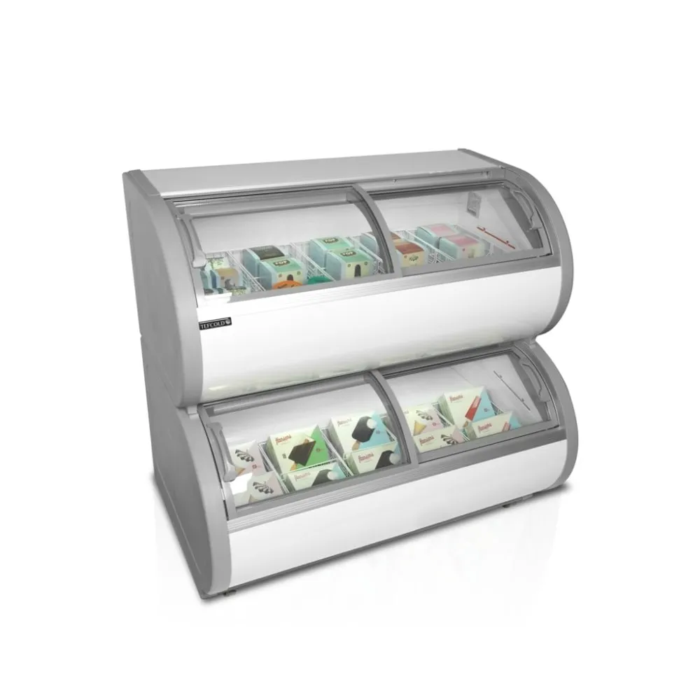 Congélateur display à deux niveaux 408 litres (TD500)