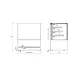 Vitrine pâtisserie CUBE II 1500 Grab n Go (CUBE-II-1500-GRABnGO)