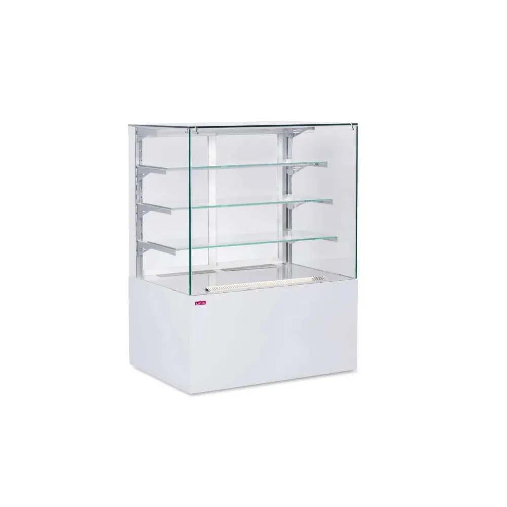 Vitrine pâtisserie CUBE II 600 Transparent (CUBE-II-600-TRANSPARENT)