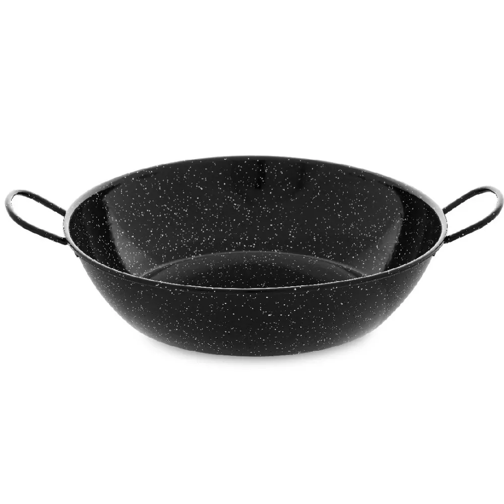 Enameled deep frying pan (REF56)
