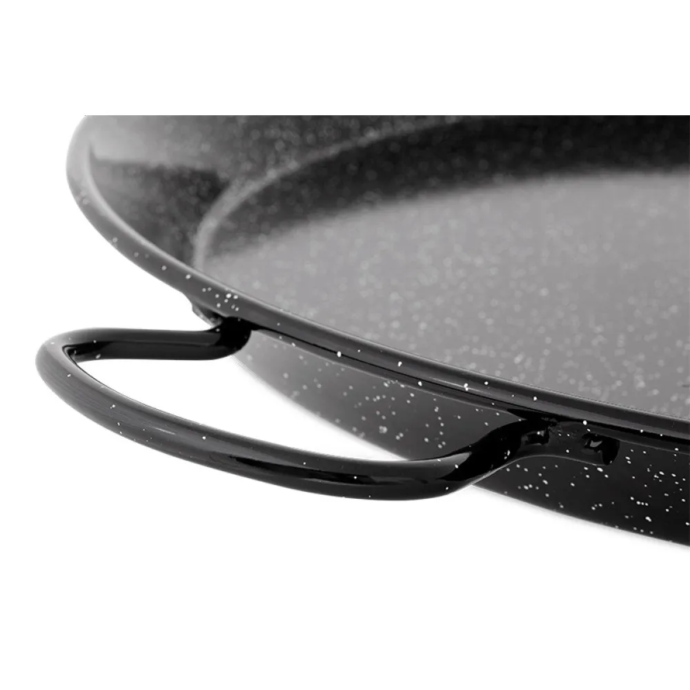 Paella pan from polished steel  60 cm (REF0260)