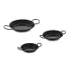 Paella pan from polished steel  60 cm (REF0260)