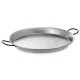 Polished steel paella pan extra (REF46)