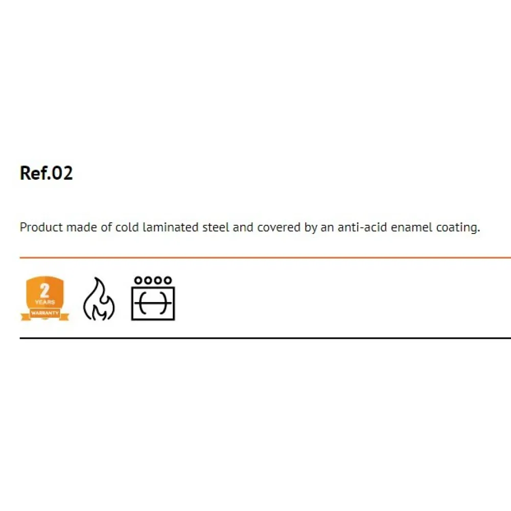 Paella pan from polished steel  60 cm (REF0260)