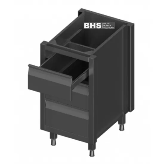 Meubles modulaires pour comptoirs de cantine