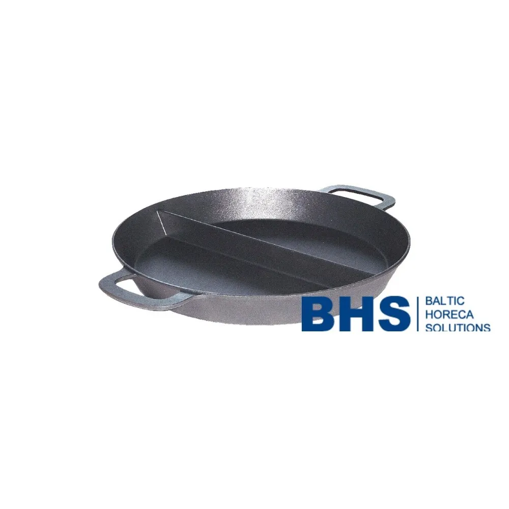 Paella pan D-500 mm with 2 partitions (L00-00524)
