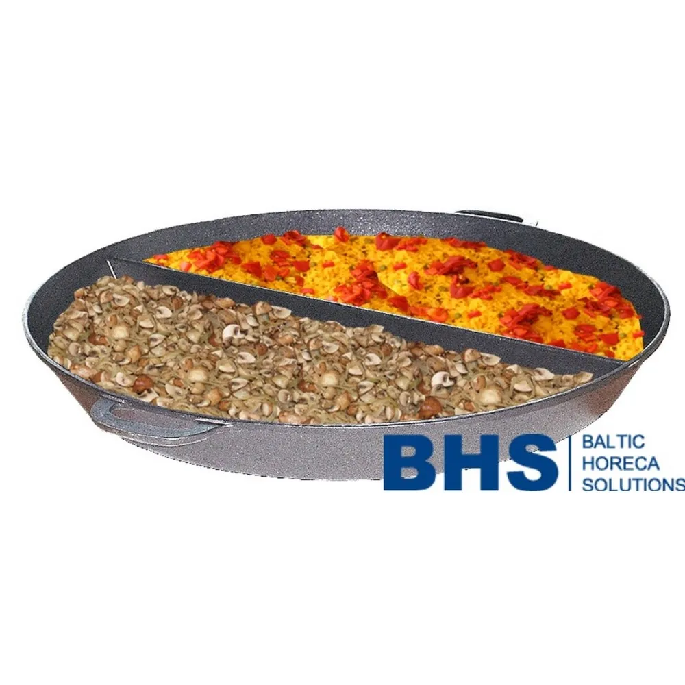 Paella pan D-800 mm with 2 partitions (L00-00526)