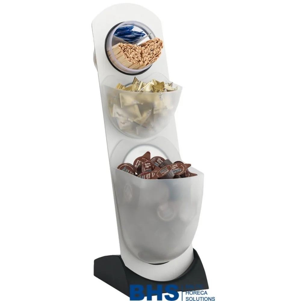 Buffet stand with 3 containers (L00-10235)