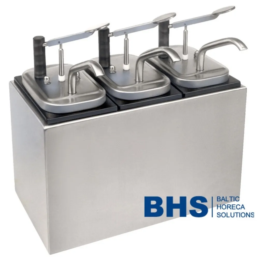 Sauce dispenser with 3 pumps (L05-51533)