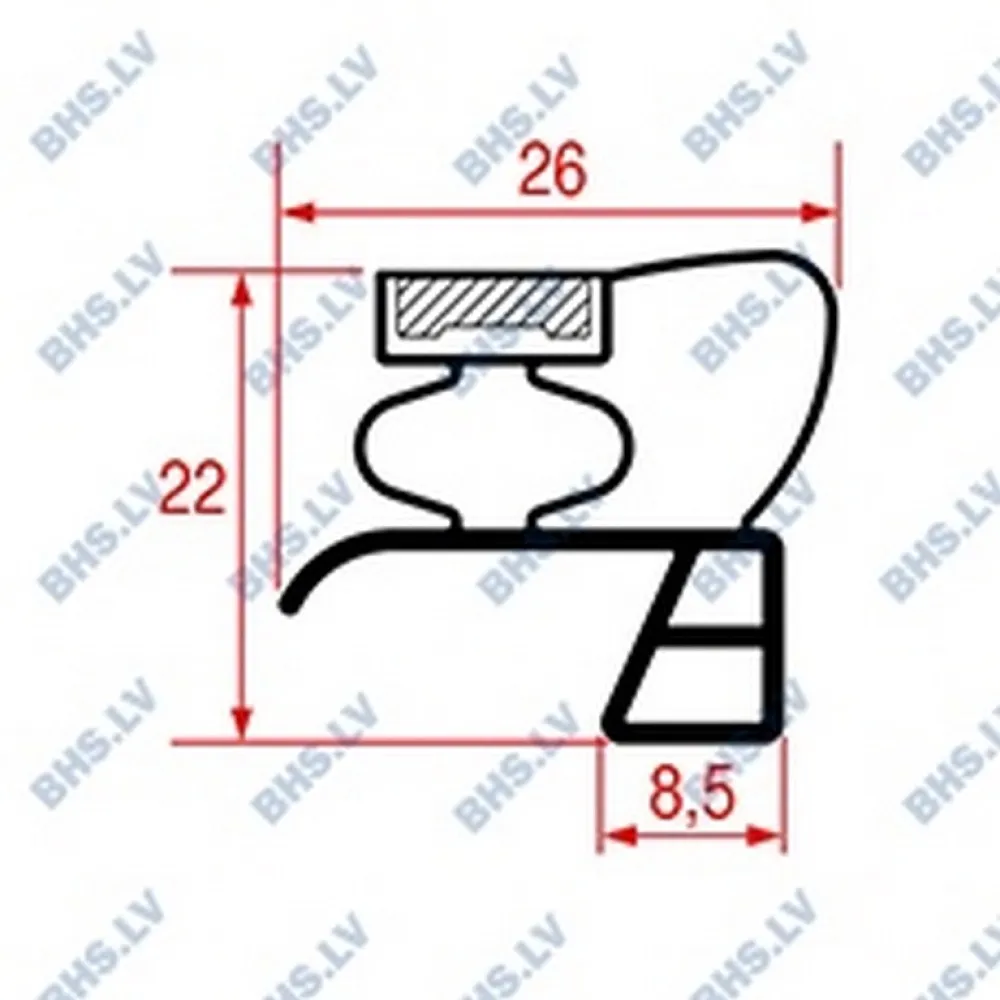 SNAP-IN GASKET 620/ 395 (L3186954)