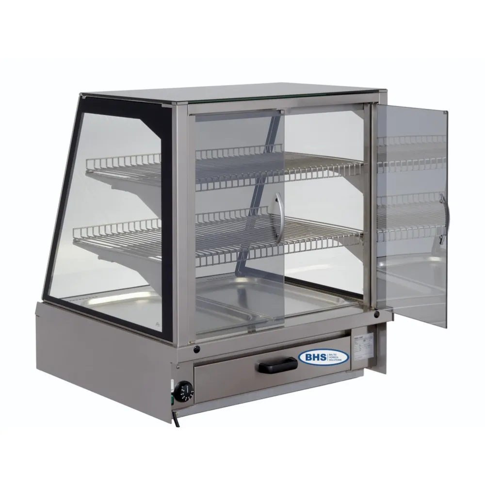 Vitrine chauffante ADDA HOT GN2 libre service (1191110D)