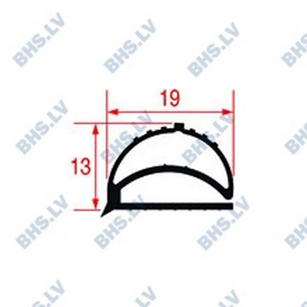 GASKET MIDDLE-EDGED L2011 LENGTH 2300 mm (L3286195)