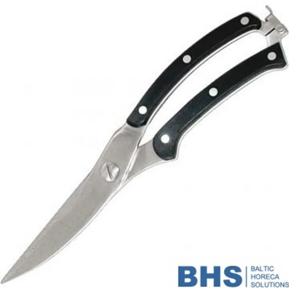 Ciseaux à cuisine 25 cm noir (227259)