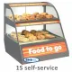 Vitrine chauffante KENTUCKY HOT 1S libre service (1132150)