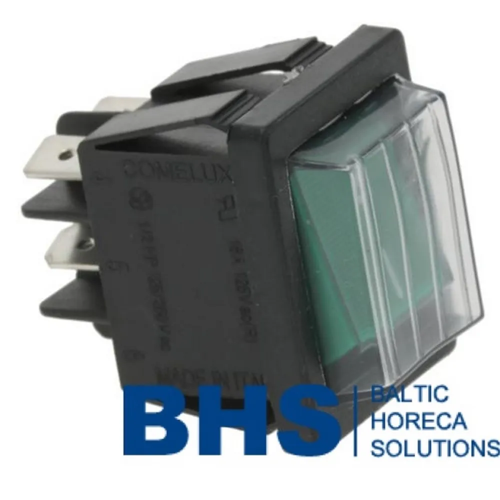 BIPOLAR SWITCH GREEN 16A 250V (L3319012)