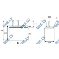 Distributeur avec 2 distributeurs