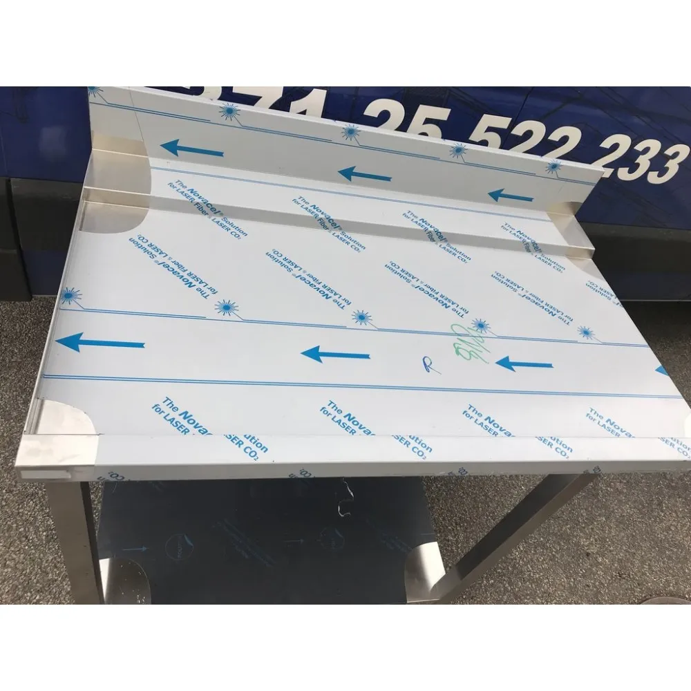 After washing table with shelf 1100 (PPG110)