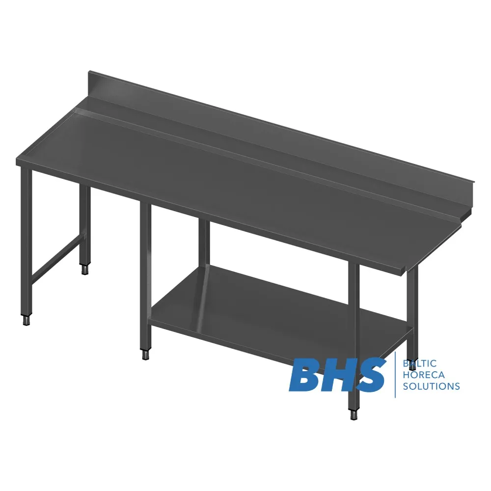 Poste de travail après lavage pour les plats 1600 (BHS-VMO-160/60/90)