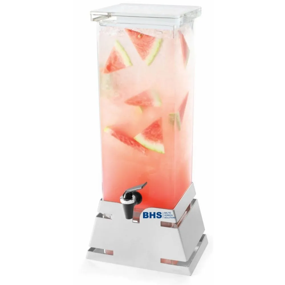 Distributeur de boissons 7,5 L avec plateau en métal (FLD143)