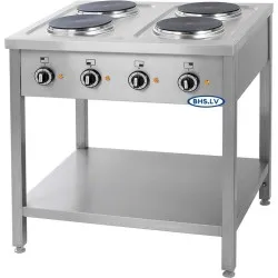 Cuisinière électrique 4x2.6 kW