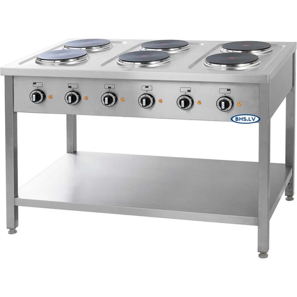 Cuisinière électrique, 6 zones de chauffage 6x2,6 kW (979600)