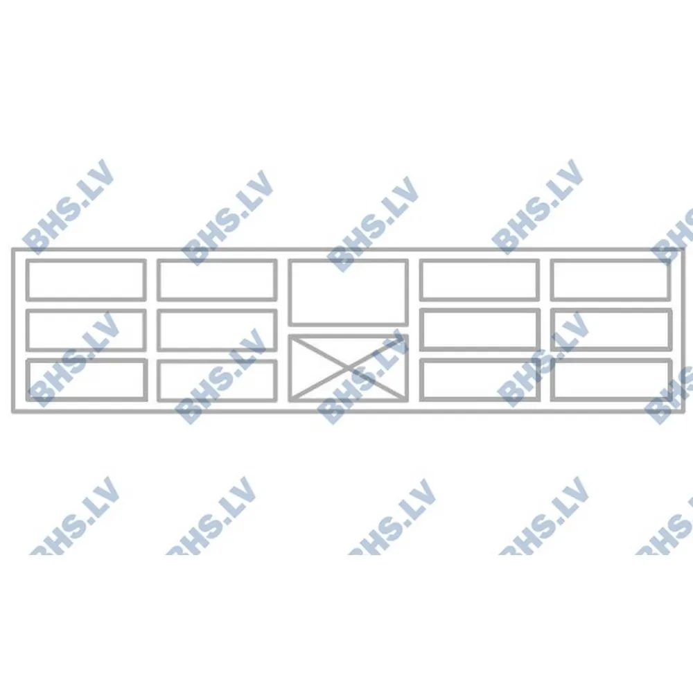 Compteur de refroidissement P424 2130 mm (BHS-FP0-E424-213/70/90)