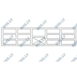 Compteur de refroidissement P424 2130 mm