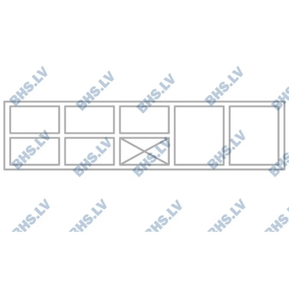 Compteur de refroidissement P436 2130 mm (BHS-FP0-E436-213/70/90)