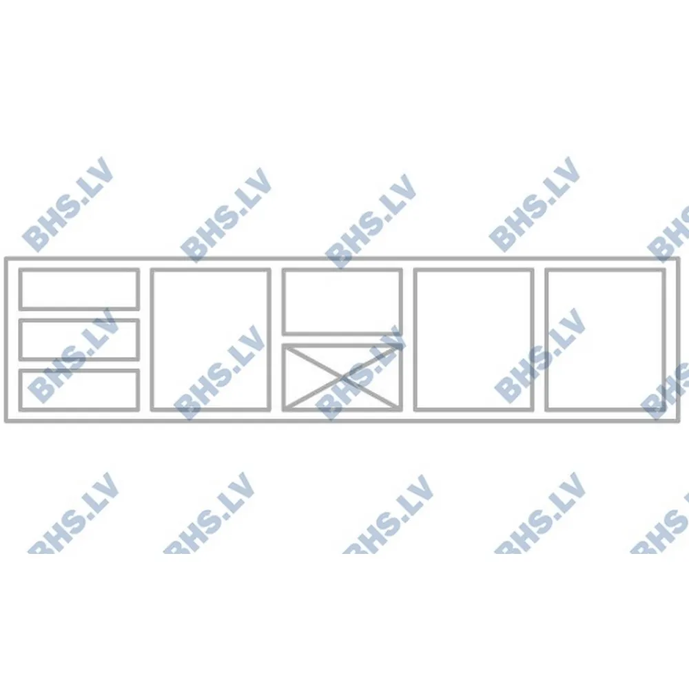 Compteur de refroidissement P444 2130 mm (BHS-FP0-E444-213/70/90)