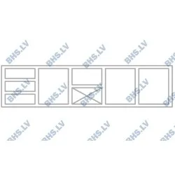 Compteur de refroidissement P444 2130 mm