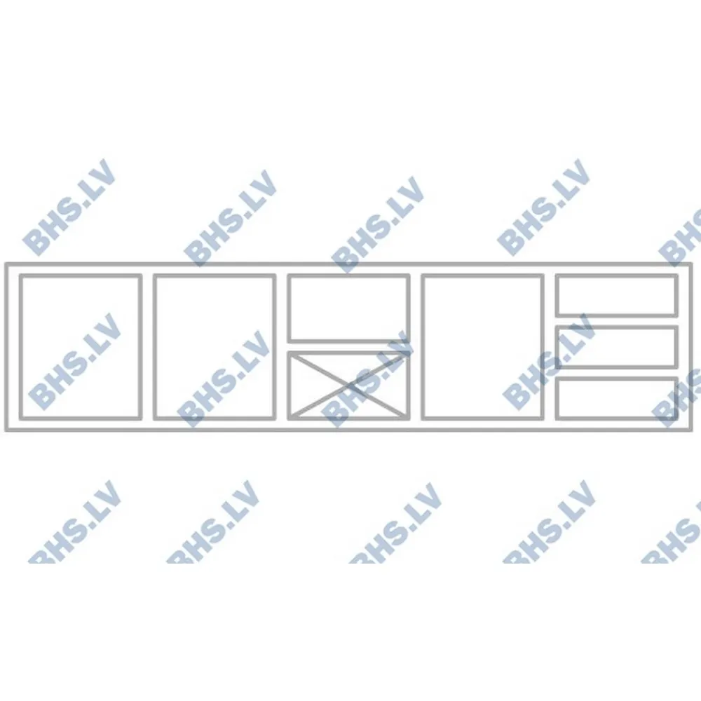 Compteur de refroidissement P444 2130 mm (BHS-FP0-E444-213/70/90)